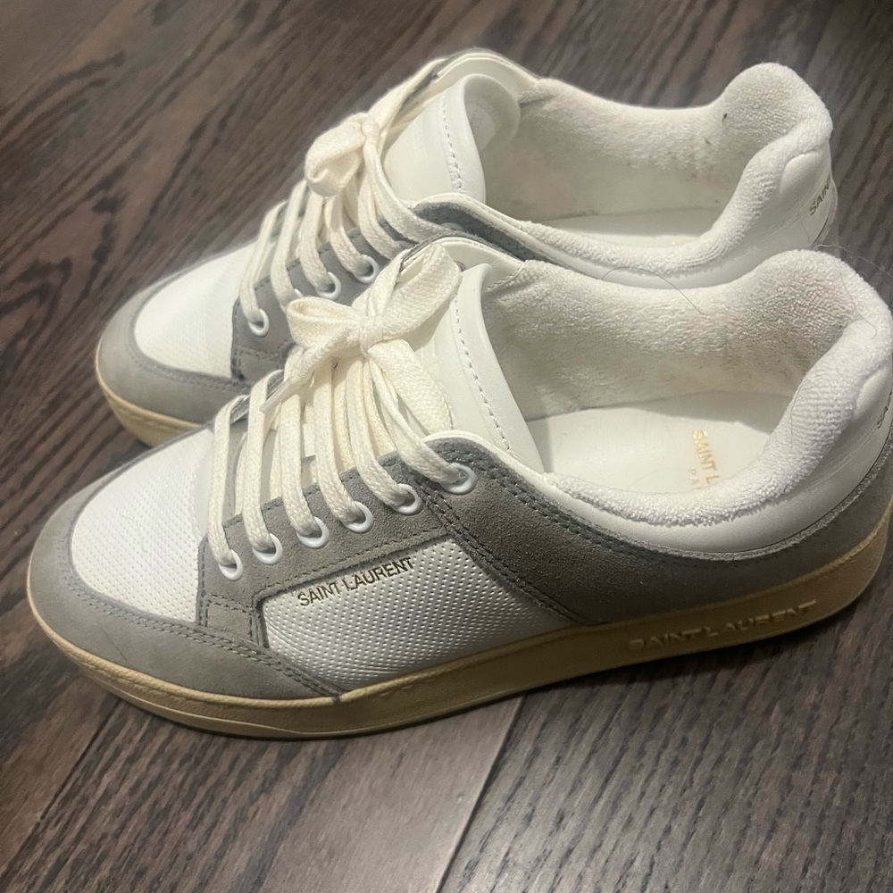 Saint Laurent sneakers in leather and suede size 40 (open to offers) - Picture 3 of 5